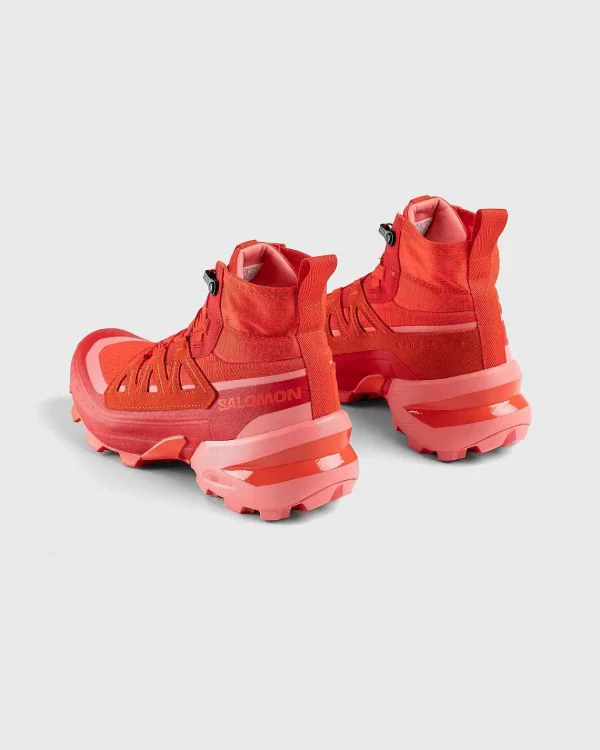 Sneakers>MM6 Maison Margiela Cross High Fiery Red/Te Rose/Salsa