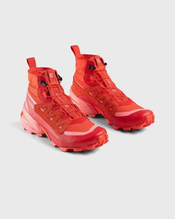 Sneakers>MM6 Maison Margiela Cross High Fiery Red/Te Rose/Salsa