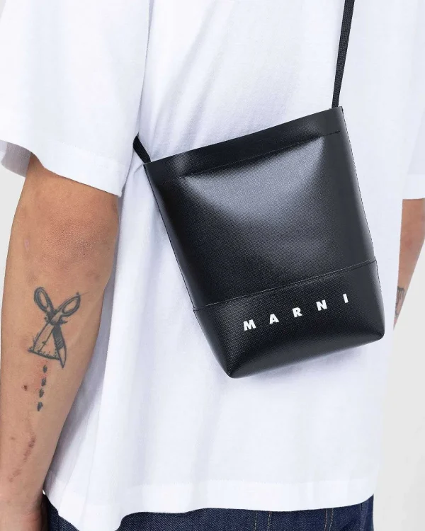 Tasker>Marni Crossbody Taske Sort