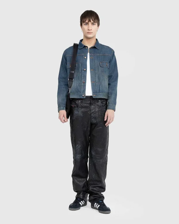 Overtøj>Maison Margiela Denim Sportsjakke Amerikansk Klassisk