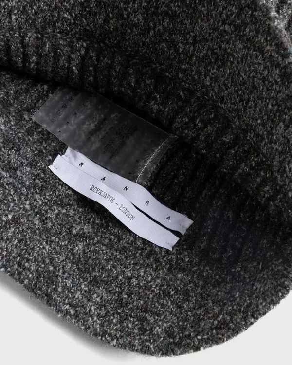 Vinter Tilbehør>RANRA Der Beanie Frosted Charcoal