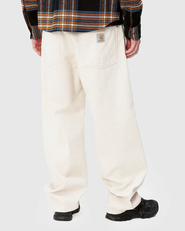 Bukser>Carhartt WIP Derby Pant Natural/Skyllet