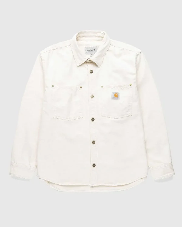 Skjorter>Carhartt WIP Derby Skjortejakke Natural