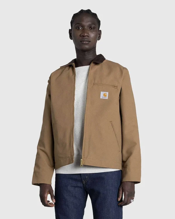 Overtøj>Carhartt WIP Detroit Jakke Hamilton Brun/Tobak