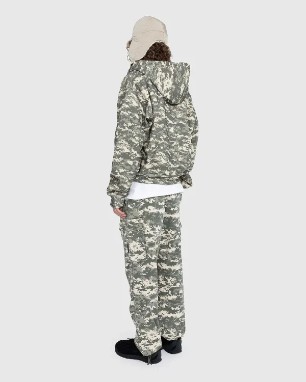 Bukser>Patta Digi Washed Cargo Pants Multi/Spray Camo