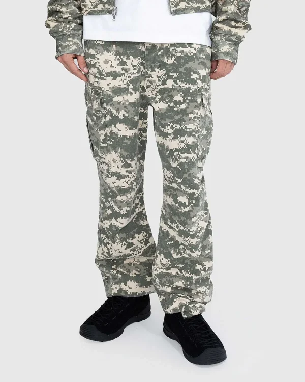 Bukser>Patta Digi Washed Cargo Pants Multi/Spray Camo