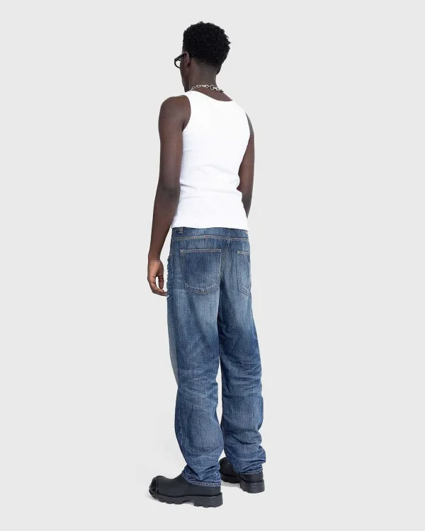 Bukser>Diesel 2010-D-Macs Straight Jeans Bla