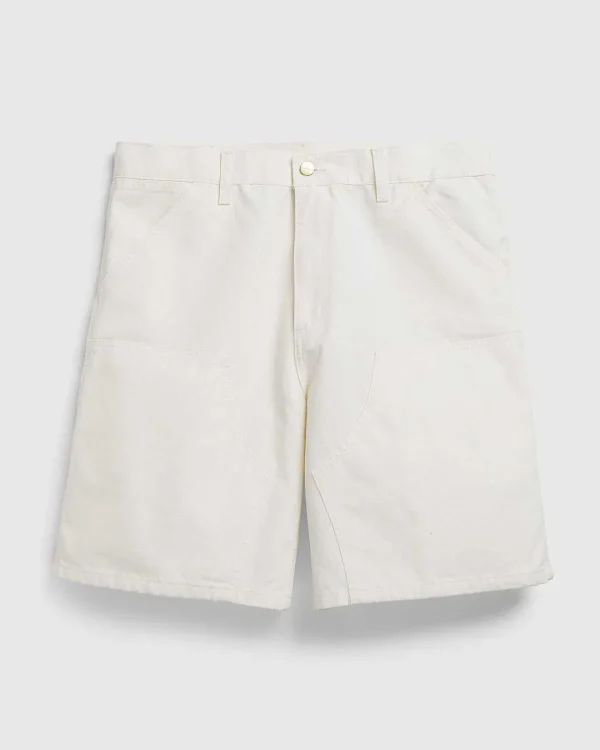 Shorts>Carhartt WIP Dobbelt Knae Kort Voks/Skyllet