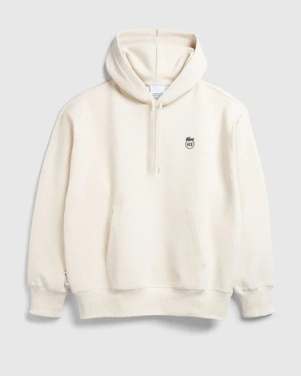 Sveder>Lacoste Double-Faced Pique Hoodie Aeggeskal