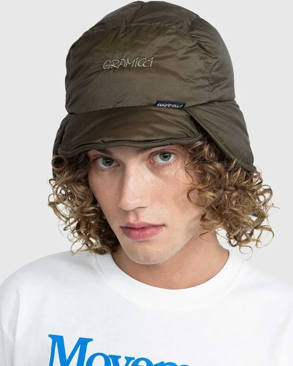 Hatte>Gramicci Down Mountain Cap Deep Olive