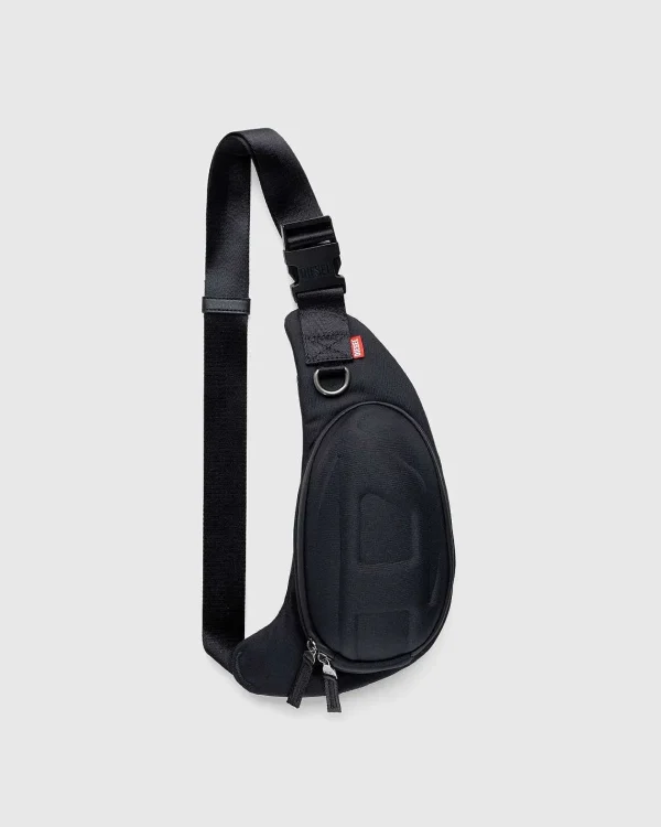 Tasker>Diesel 1Dr-Pod Crossbody Taske Sort