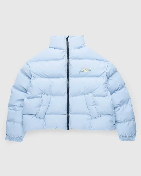 Overtøj>Martine Rose Dukke Puffer Jakke Icy Blue