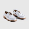 Sko>Timberland 3-Eye Lug Boat Shoe Hvid