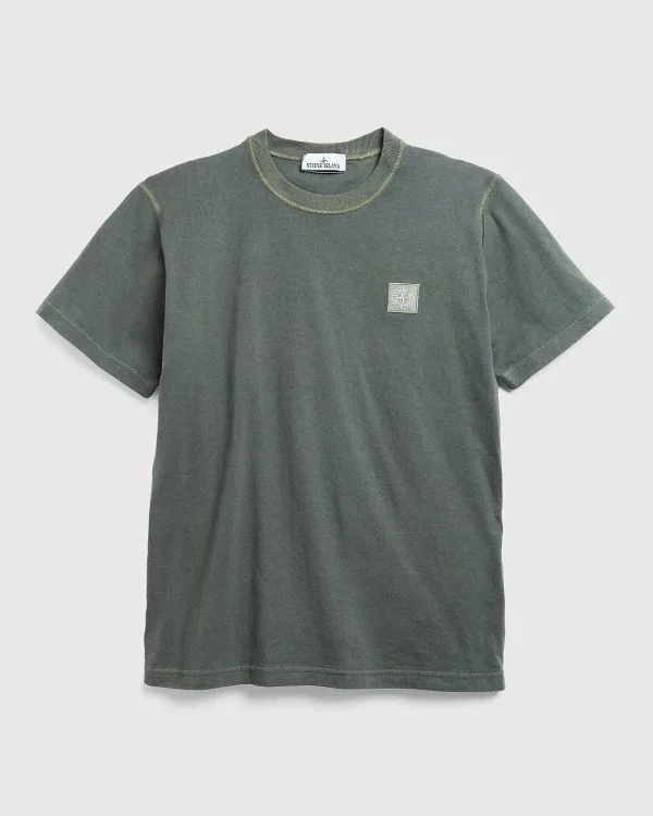 T-Shirts>Stone Island Fissato T-Shirt Musk