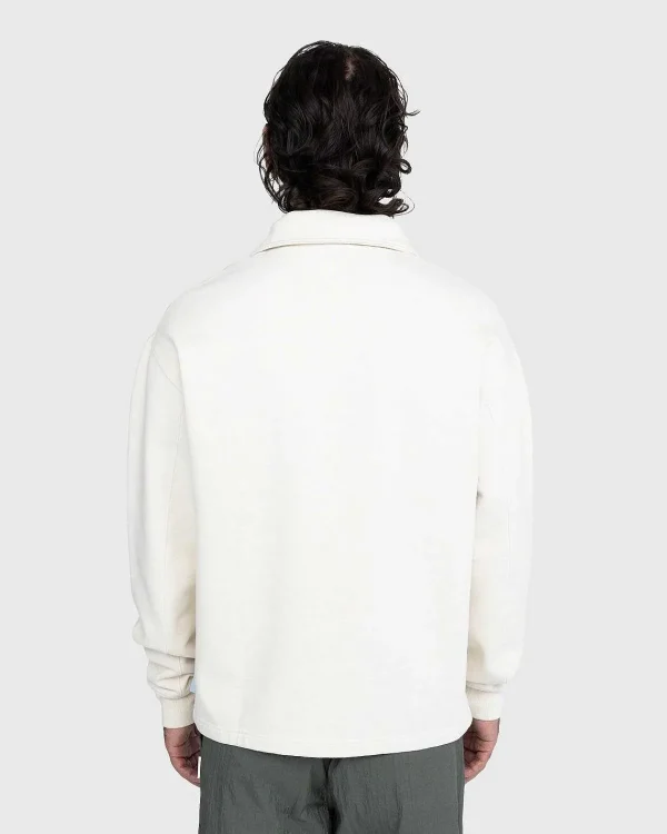 Sveder>Highsnobiety Fleece Quarter Zip Off-White