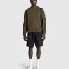 Sveder>C.P. Company Fleece Sweatshirt Ivy Green