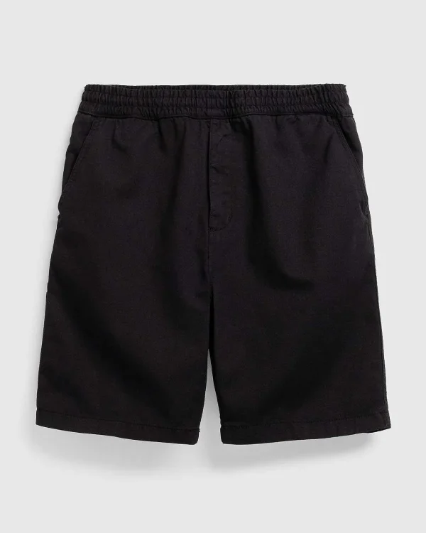 Shorts>Carhartt WIP Flint Short Black/Garment Dyed