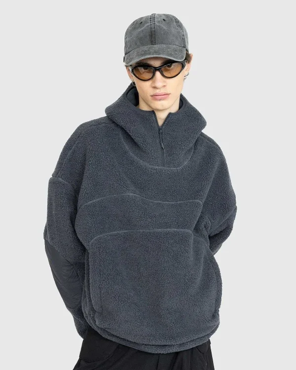 Sveder>Entire Studios Fluffy Fleece V2 Charcoal