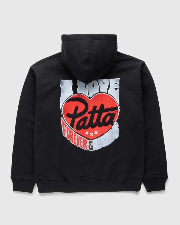 Sveder>Patta Forever And Always Boxy Haettetroje Sort