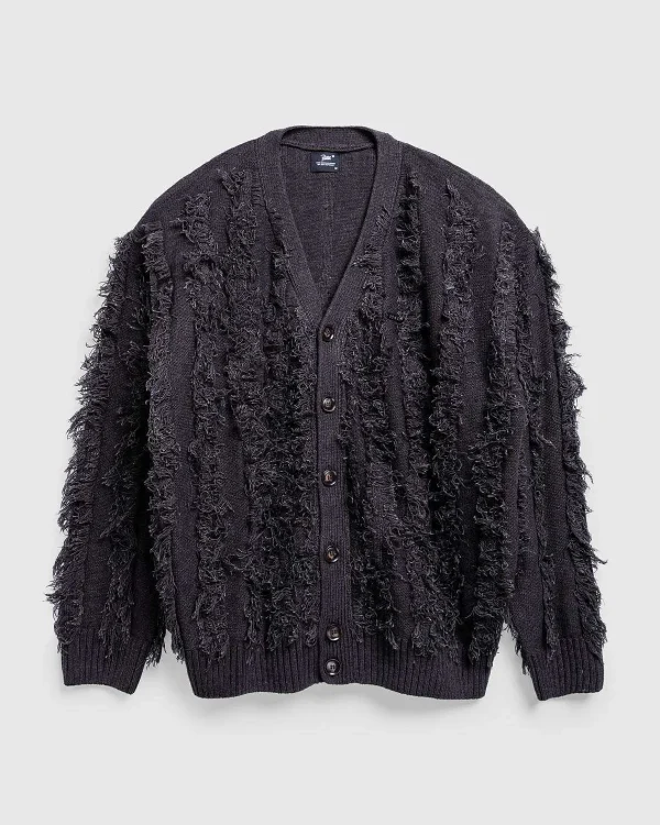 Strik>Patta Frynset Strikket Cardigan Manelos Nat