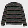 Strik>AGR Fuzzy Mohair Crewneck Sweater Multi