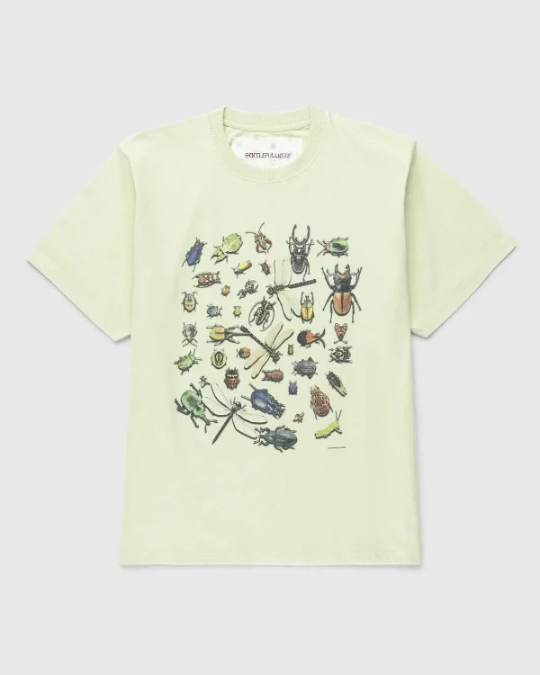 T-Shirts>Gentle Fullness Genbrugt Bomuldsbugs T-Shirt Gron