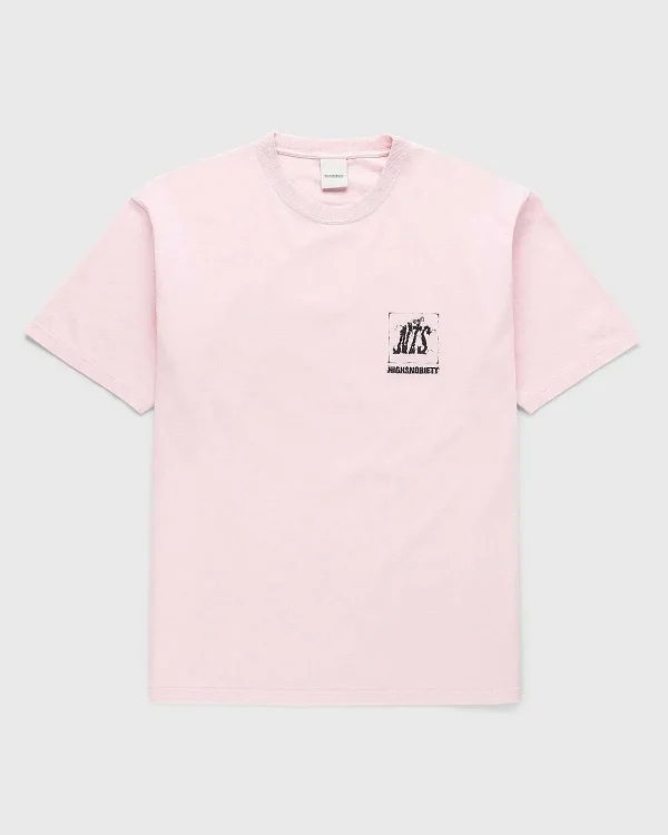 T-Shirts>NTS Grafisk T-Shirt Pink