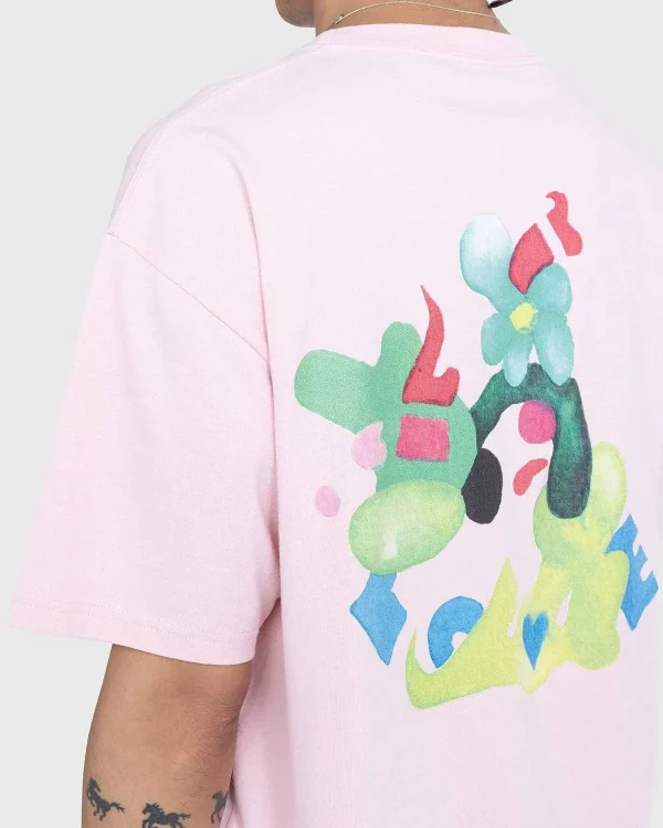 T-Shirts>NTS Grafisk T-Shirt Pink