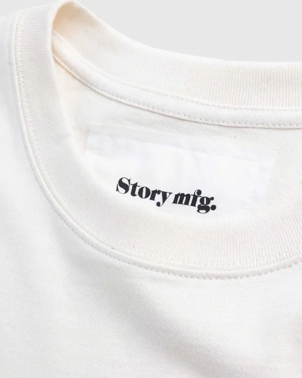 T-Shirts>Story mfg. Grateful Tee Ls Ecru Days Go Bye