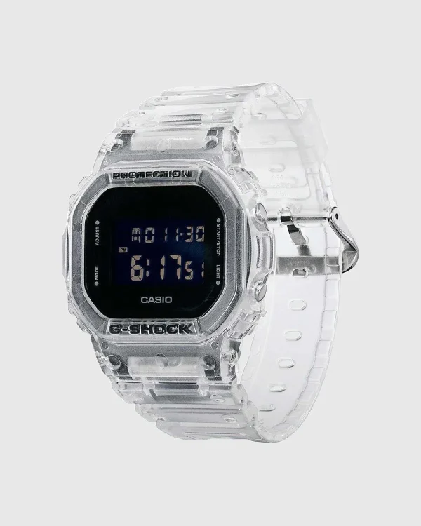 Ure>Casio G-Shock Dw-5600Ske-7Er Transparent Hvid