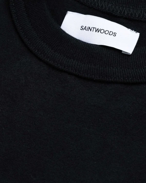 T-Shirts>Saintwoods Gul Snetroje Sort