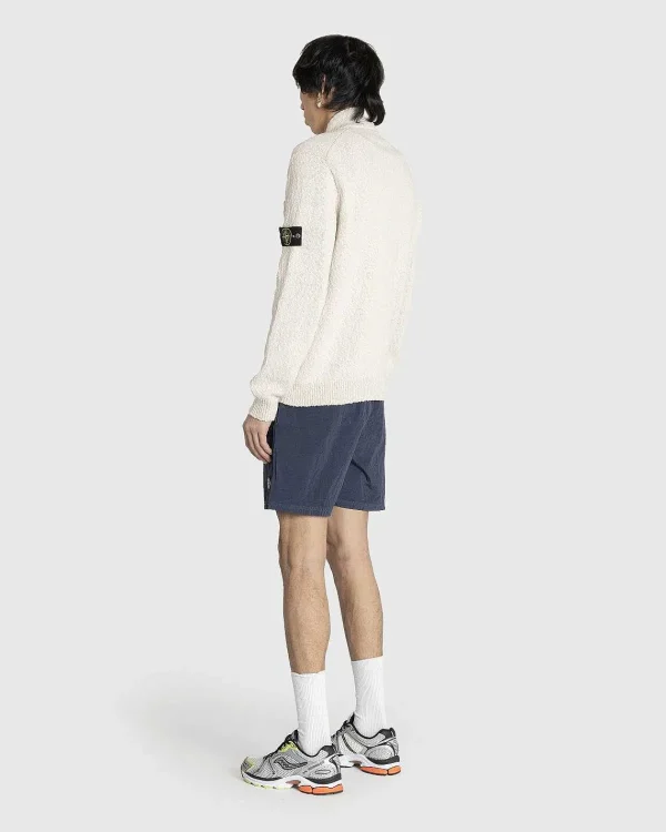 Strik>Stone Island Halv Lynlastroje Naturlig Beige