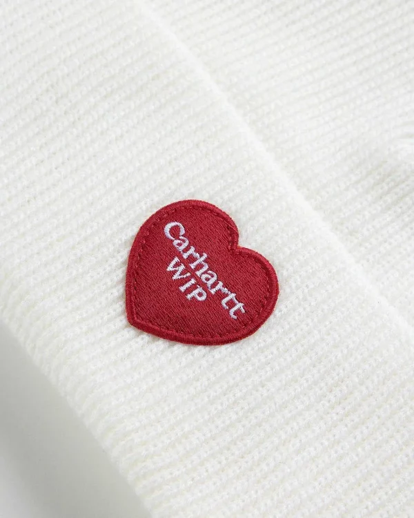 Vinter Tilbehør>Carhartt WIP Heart Patch Beanie Wax