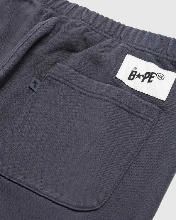 Bukser>BAPE Heavy Washed Sweat Pants Charcoal