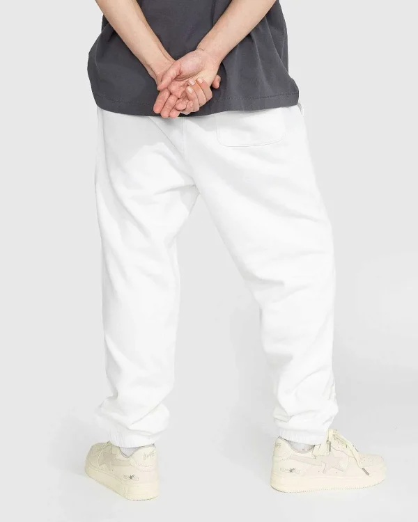 Bukser>BAPE Heavy Washed Sweat Pants Ivory