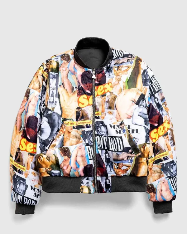 Overtøj>Carne Bollente Hidden Pleasures Bomber Jacket Gra