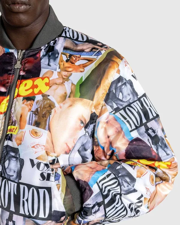 Overtøj>Carne Bollente Hidden Pleasures Bomber Jacket Gra