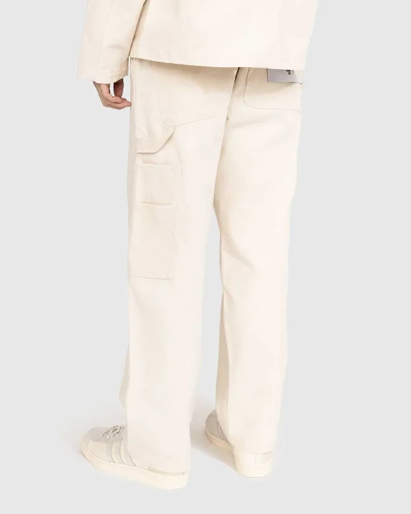 Bukser>Highsnobiety Highart Mixed Panel Canvas Painter Pants Off-White