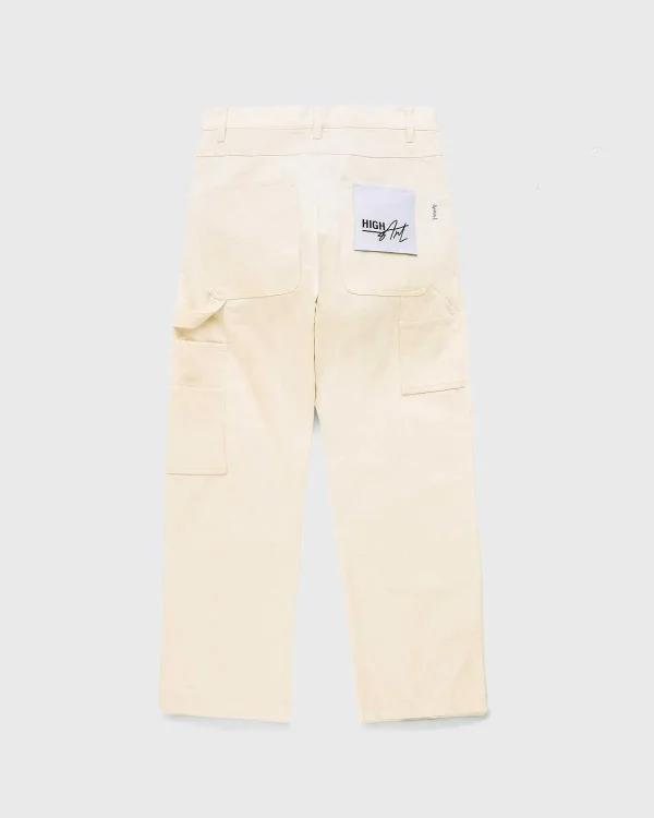 Bukser>Highsnobiety Highart Mixed Panel Canvas Painter Pants Off-White