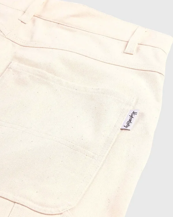 Bukser>Highsnobiety Highart Mixed Panel Canvas Painter Pants Off-White