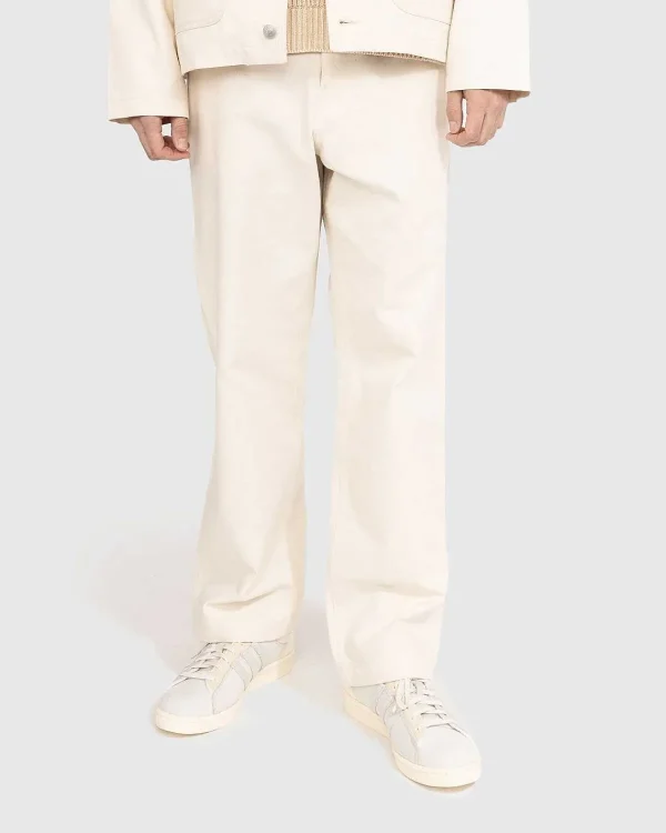 Bukser>Highsnobiety Highart Mixed Panel Canvas Painter Pants Off-White