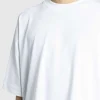 T-Shirts>Dries van Noten Hone Oversized T-Shirt Hvid