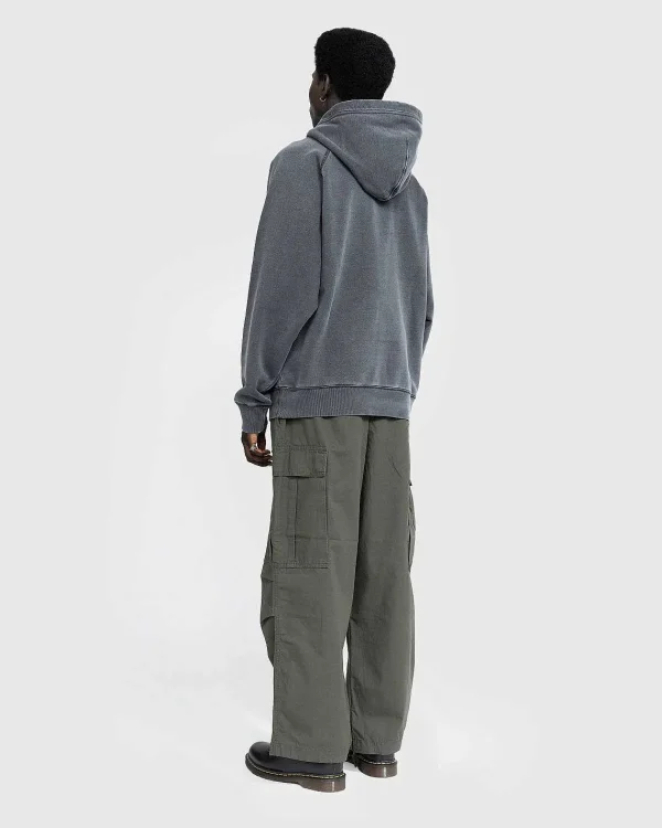 Sveder>Carhartt WIP Hooded Taos Sweat Flint/Garment-Dyed