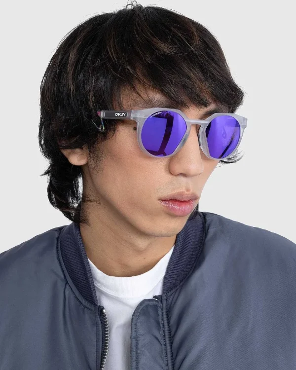 Solbriller>Oakley Hstn Metal Matt Klar/Prizm Violet