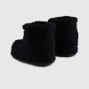 Støvler>Moon Boot Icon Low Faux Curly Boots Black