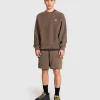 Strik>Patta Klassisk Vasket Crewneck Sweater Morel