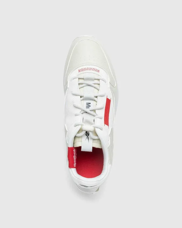 Sneakers>Reebok Klassisk Vegansk Miy Vintage Kridt/Vektorrod/Kernesort