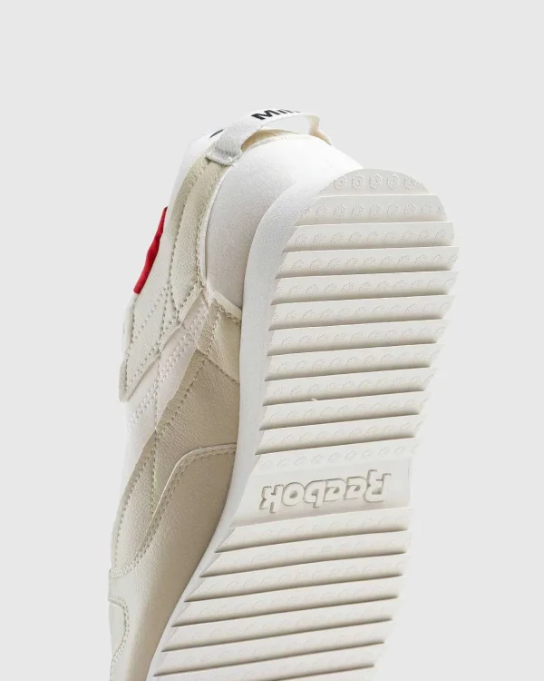 Sneakers>Reebok Klassisk Vegansk Miy Vintage Kridt/Vektorrod/Kernesort