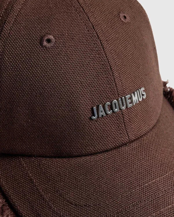 Hatte>JACQUEMUS La Casquette Artichaut Brun