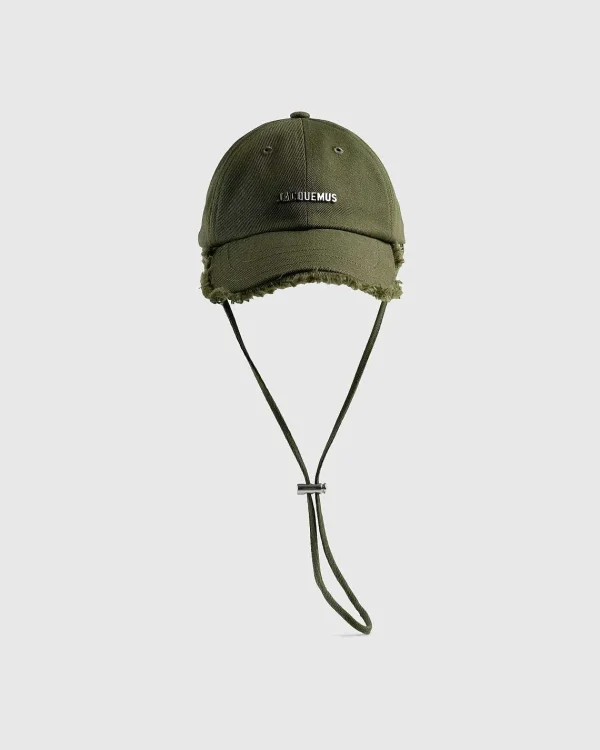 Hatte>JACQUEMUS La Casquette Artichaut Khaki